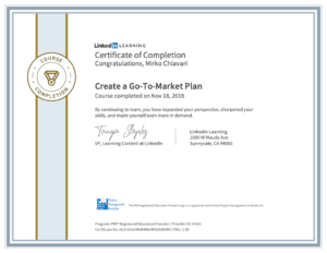 Create A Go To Market Plan