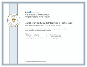 Javascript And Json Integration Techniques