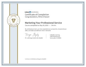 Marketing Your Professional Service