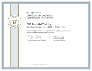 Php Essential Training
