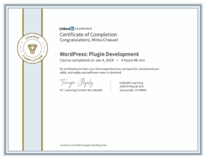 Wordpress Plugin Development