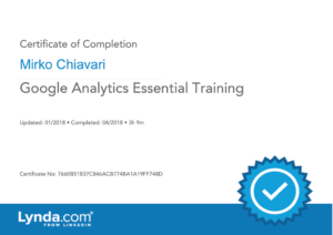 Google Analytics Essential Training